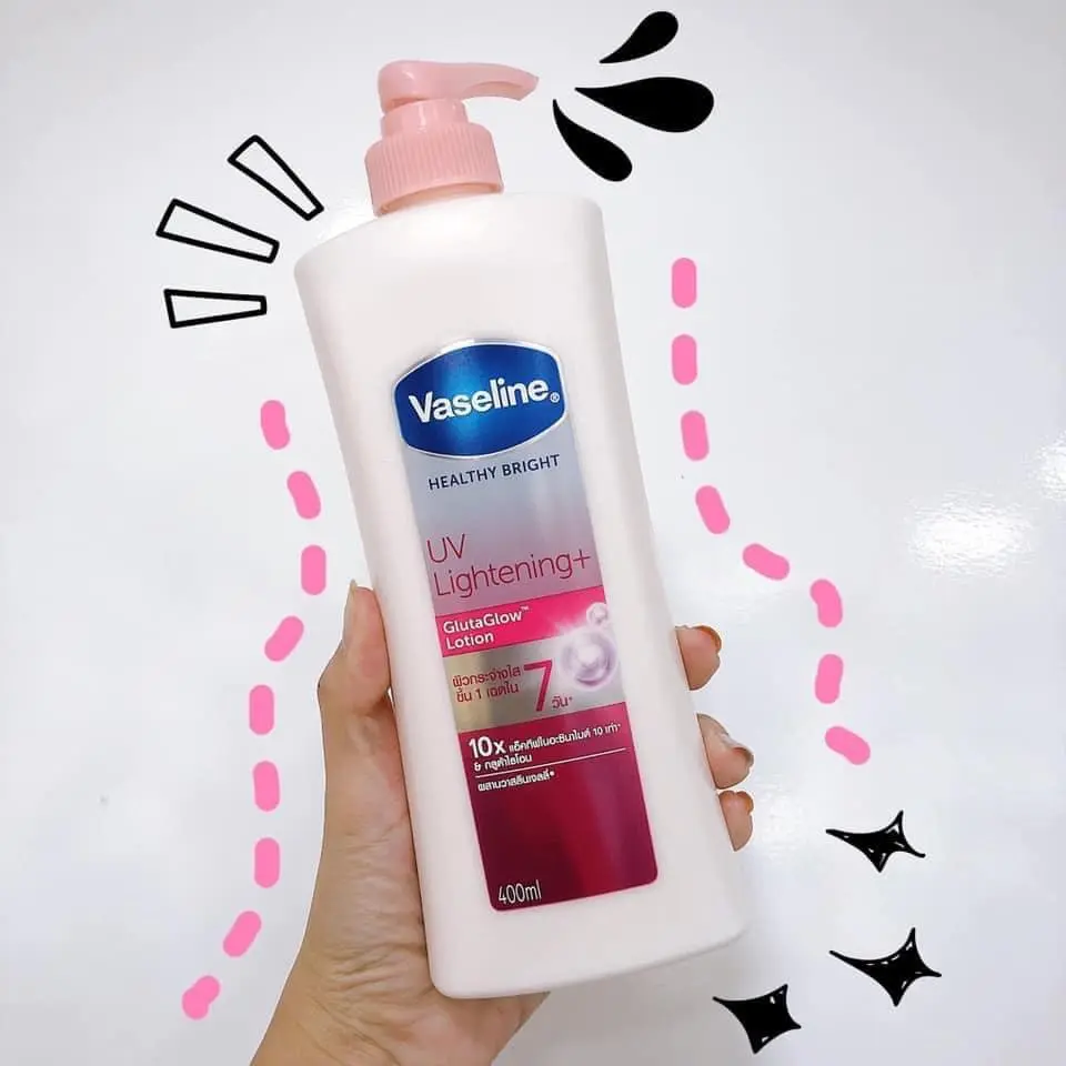 Kem trắng da body Vaseline Healthy White UV Extra Brightening Lotion