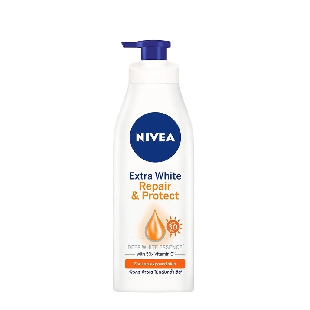 Kem trắng da body Nivea Extra White Repair & Protect Body Lotion SPF15